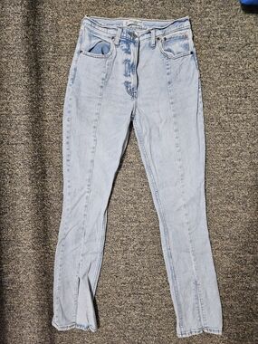 Abercrombie & Fitch Light Blue Skinny High-Rise Jeans